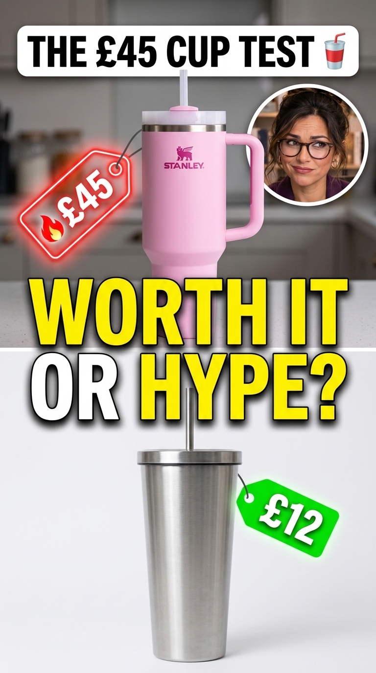 Stanley Cup vs £12 Tumbler